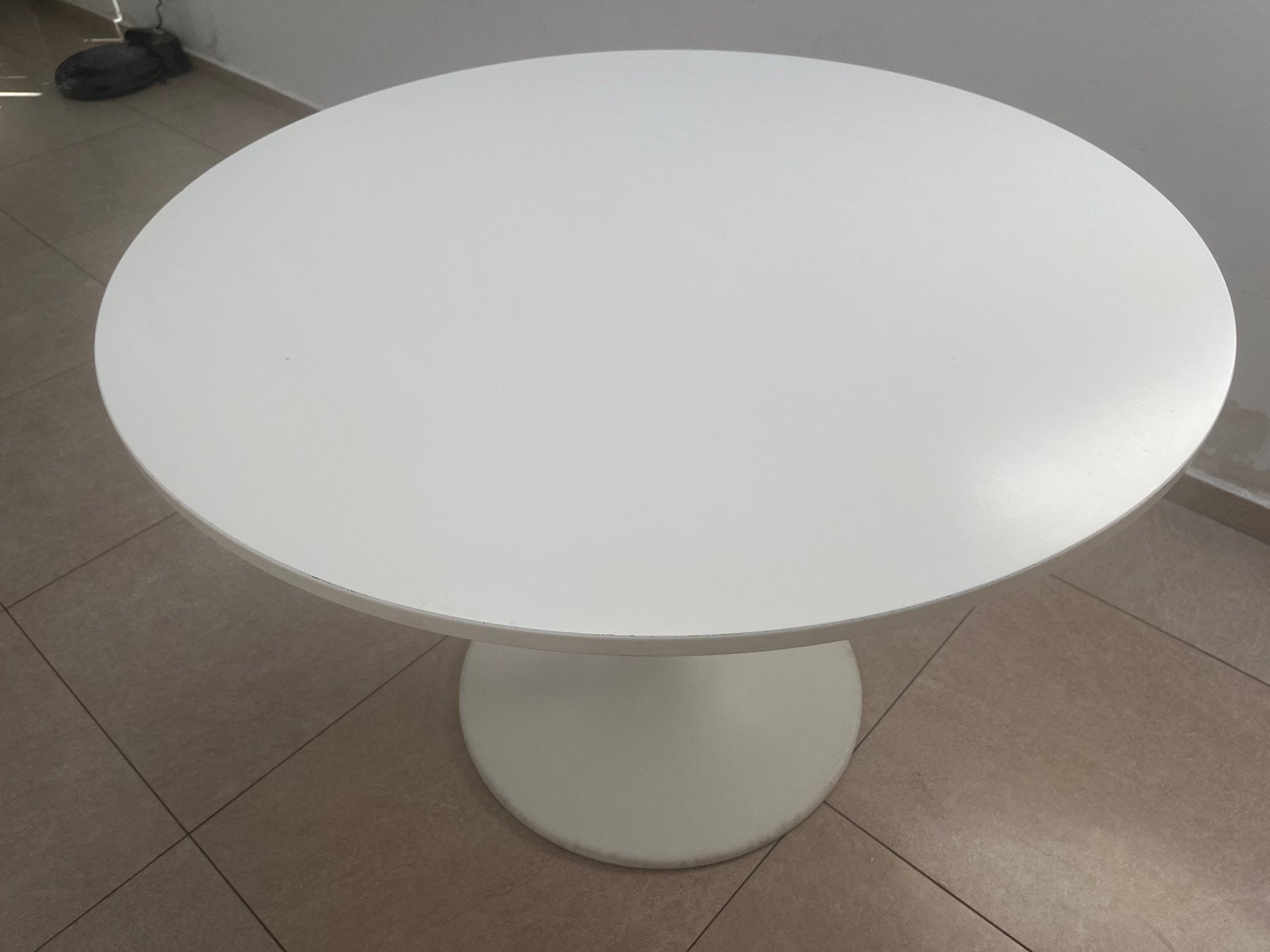 Wiite tafel, Maison & Meubles, Enlèvement, Comme neuf