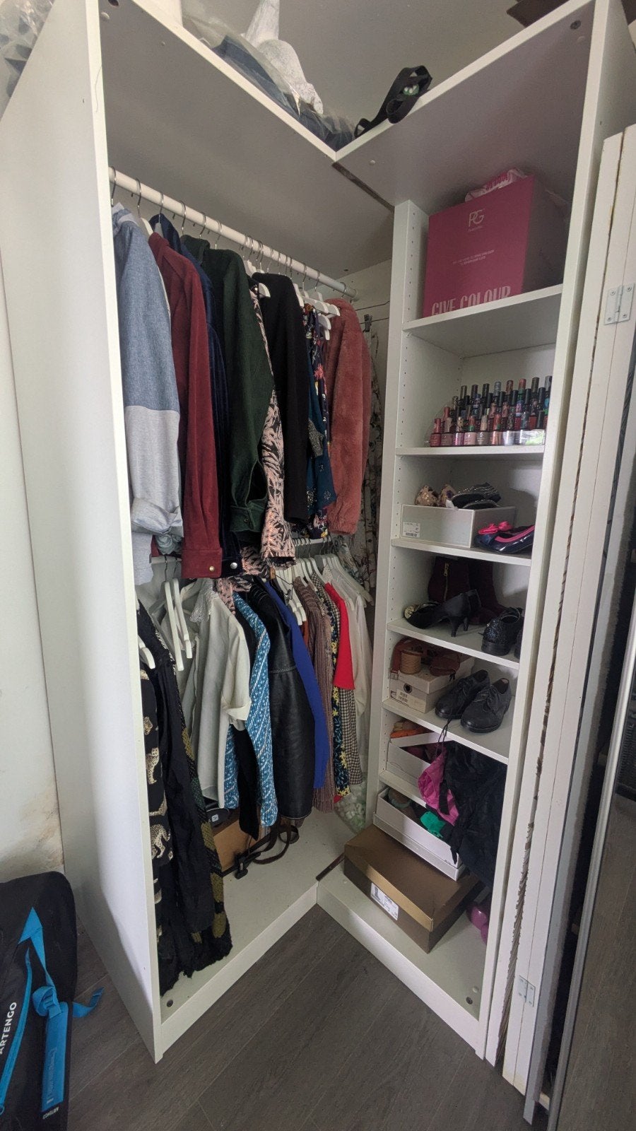 Armoire d'angle Pax ikea, Avec tablette(s), 150 à 200 cm, Scandinavisch, Utilisé