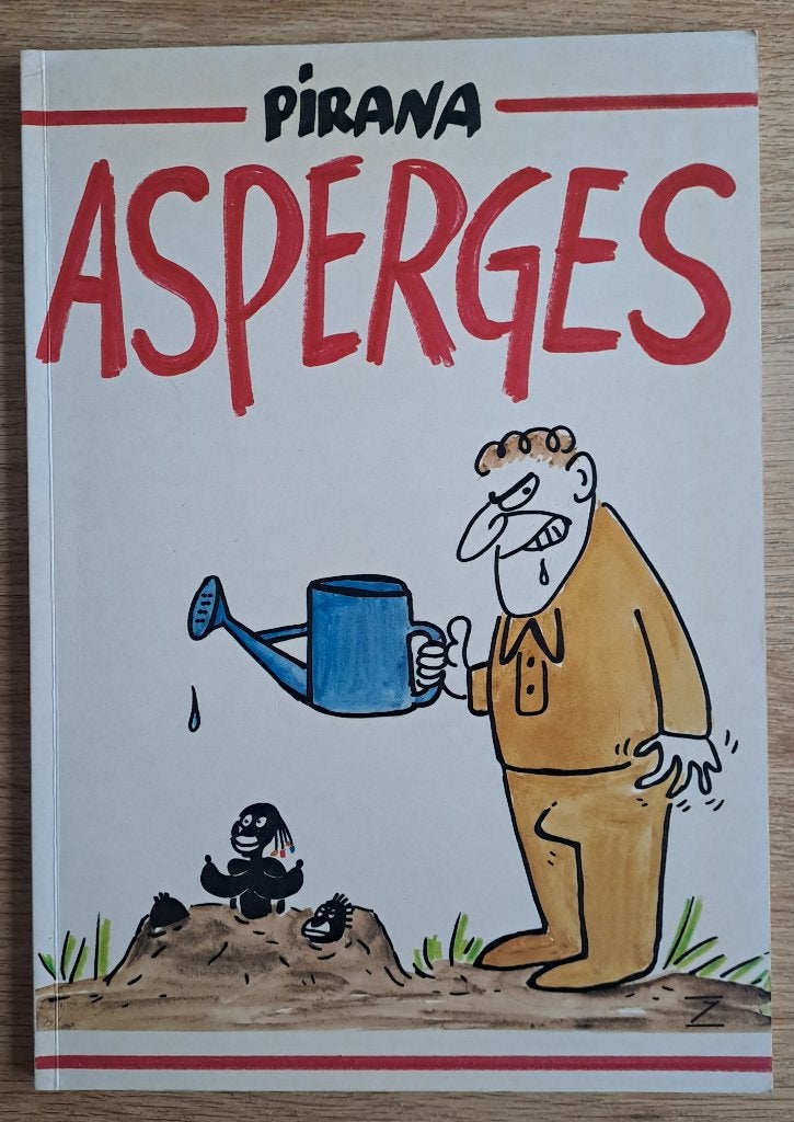 Strip Pirana - Asperges, Boeken, Stripverhalen, Gelezen, Pirana, Eén stripboek, Ophalen of Verzenden