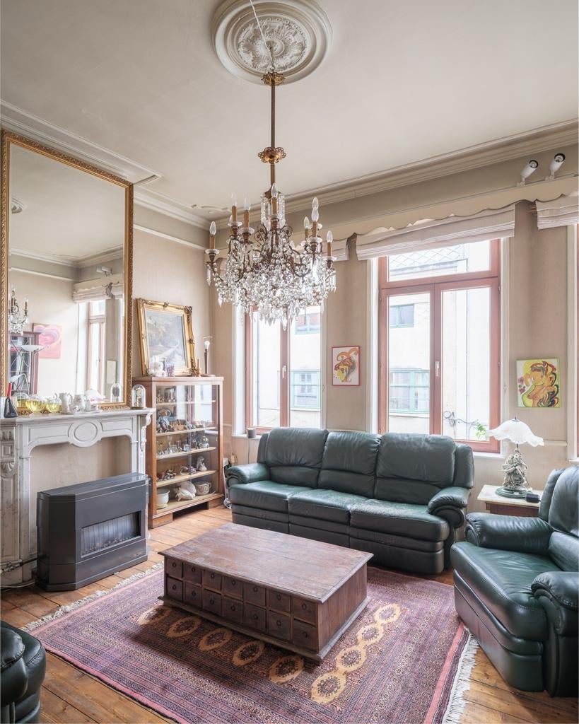Salonzetel x 3 personen met relax. Relaxzetel. Salontafel, Huis en Inrichting, Ophalen