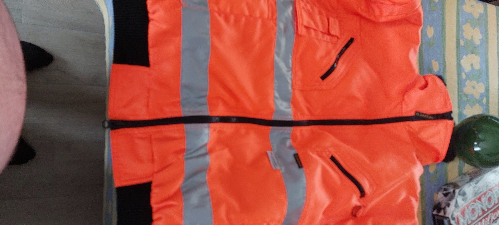 Nieuwe veiligheidsvest te koop Maat 2XL..Oranje met wit fluo, Ophalen, Nieuw