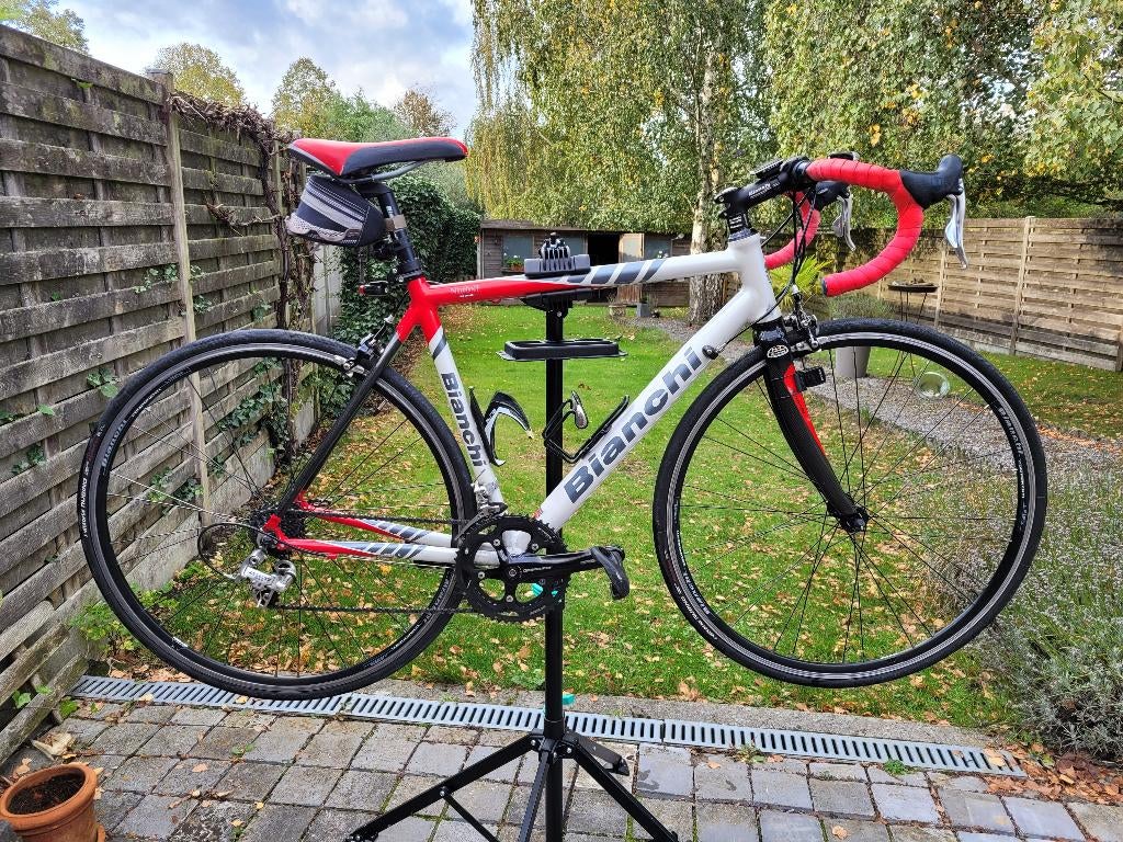 Racefiets Bianchi Via Nirone, Fietsen en Brommers, Gebruikt, Velgrem, 15 tot 20 versnellingen, 53 tot 57 cm