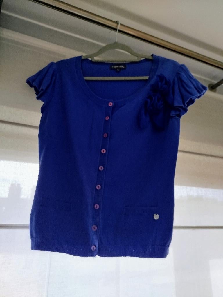 jasje- een korte gilet, Kleding | Dames, Zo goed als nieuw, Ophalen, Maat 38/40 (M), Terre Bleue
