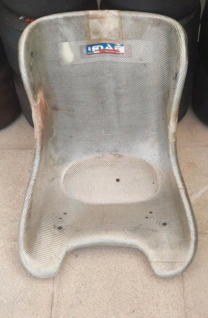 Karting - IMAF Racing Seat - maat S ( 30cm ) zie info!, Ophalen, Zo goed als nieuw, Onderdelen Kart