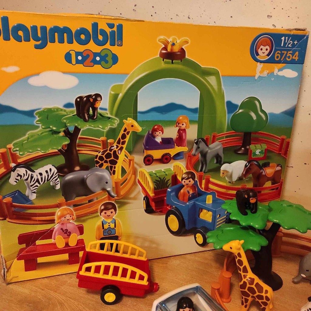 123 Playmobil dierentuin, Ophalen of Verzenden