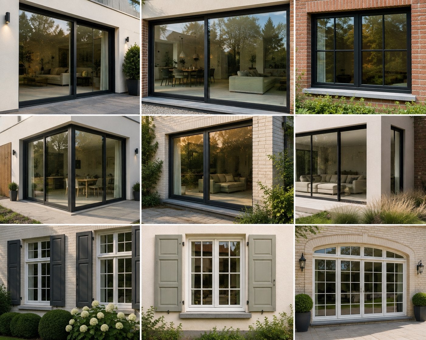 Fenêtres et portes coulissantes sur mesure - PVC ou.., Enlèvement, Aluminium