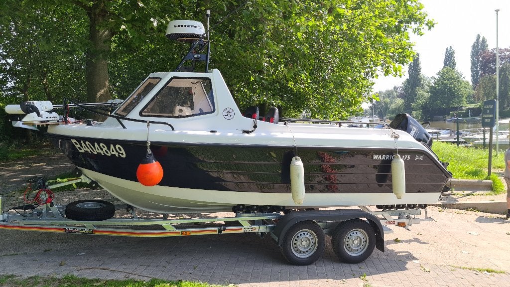 Warrior 175 visboot, Watersport en Boten, Overige merken, 36 cm, Composieten, Met afstandsbediening