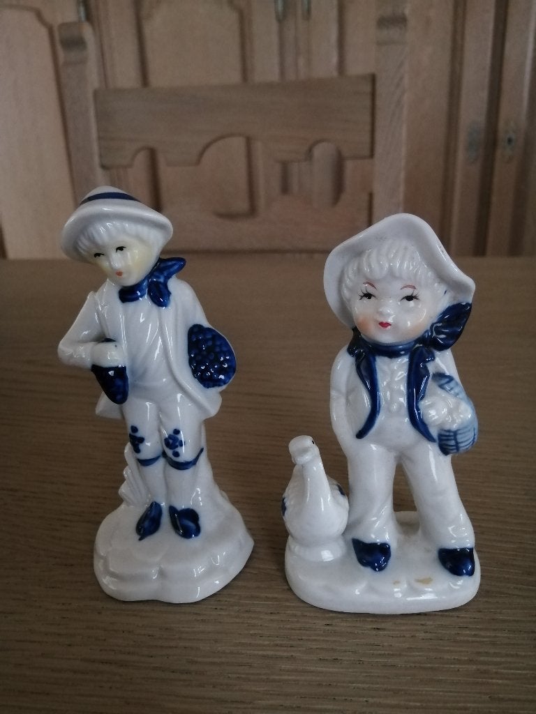 2 hand beeldjes handgemaakt NIEUW, Ophalen of Verzenden, Nieuw, Overige typen