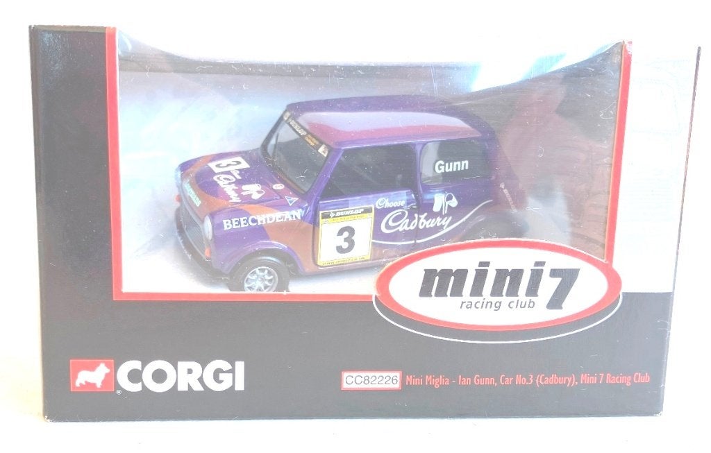 Mini Se7en Racing Club Ian Gunn Corgi CC82226., Enlèvement ou Envoi, Comme neuf, Voiture