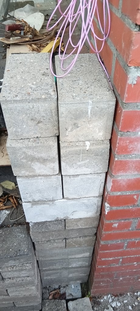 pavés en béton à vendre, Jardin & Terrasse, Pavé & Dalles, Enlèvement, Comme neuf, Tuiles de terrasse