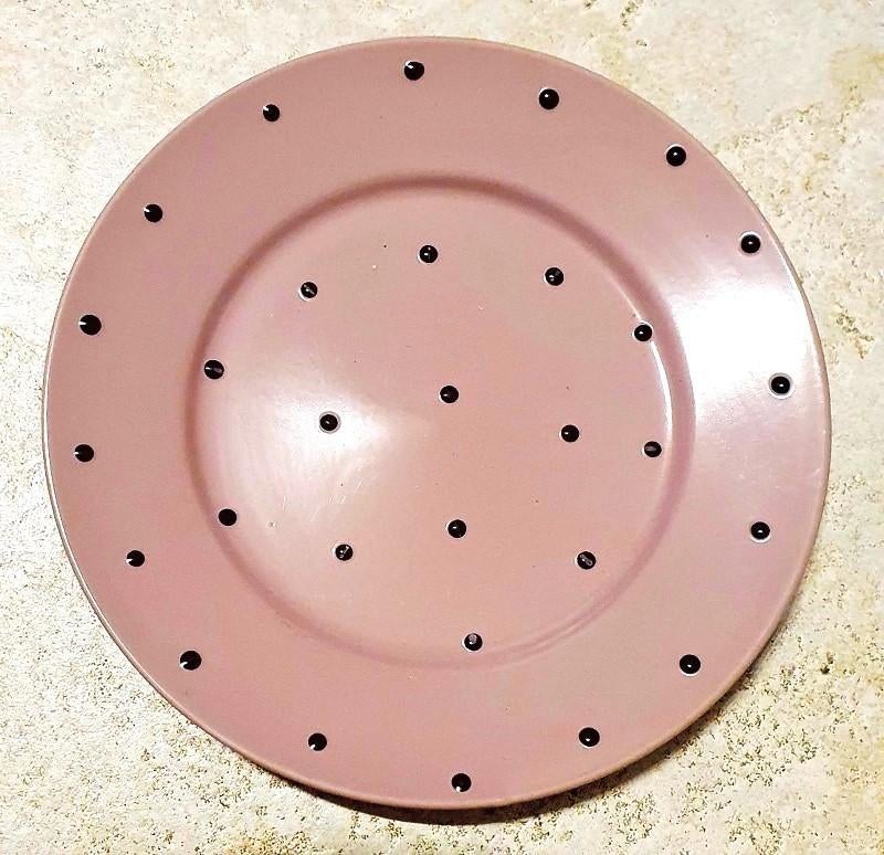 assiettes plates diamètre 21cm, Ophalen of Verzenden, Zo goed als nieuw, Bord(en), Overige stijlen