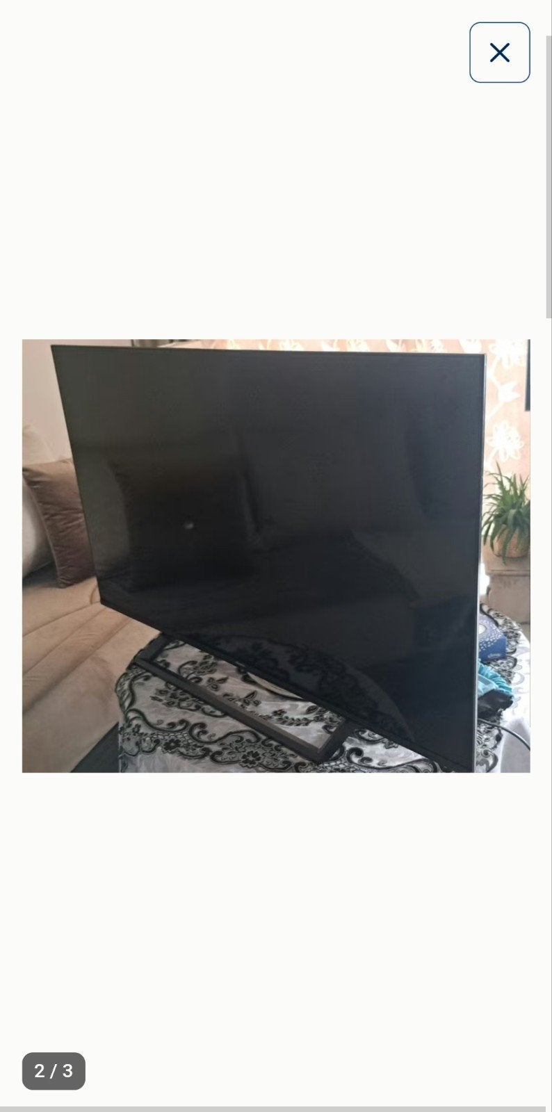 HISENSE TV TO ENTER + AFSTANDSBEDIENING IN GOEDE STAAT 2024, Audio, Tv en Foto, Televisies, LED, 80 tot 100 cm, Zo goed als nieuw