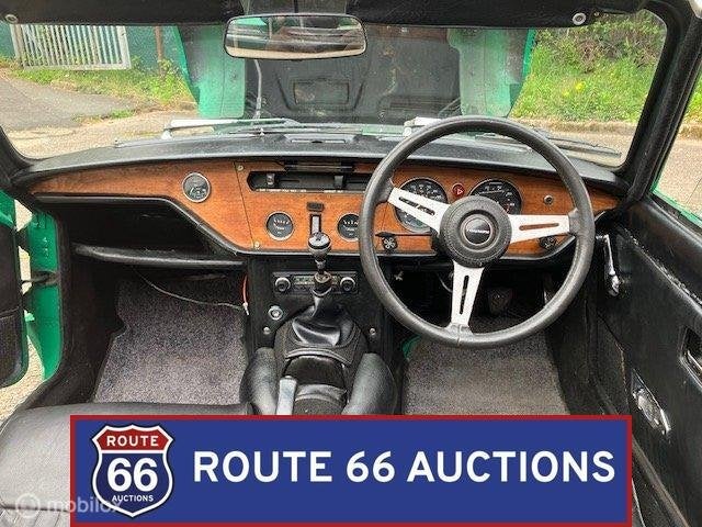 Triumph Spitfire 1500 | 1977 | Route 66 Auctions, Triumph, Zwart, Bedrijf, Handgeschakeld