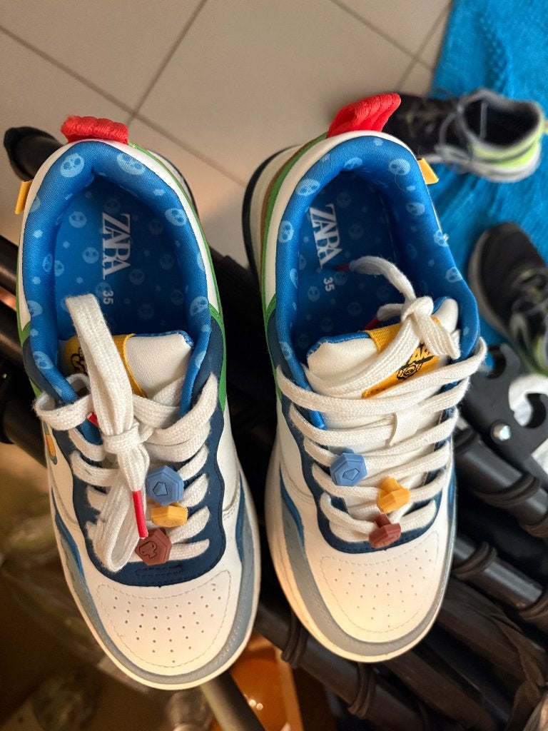 Kinderschoen nooit gedragen, Vêtements | Hommes, Chaussures, Comme neuf, Enlèvement, Blanc, Baskets