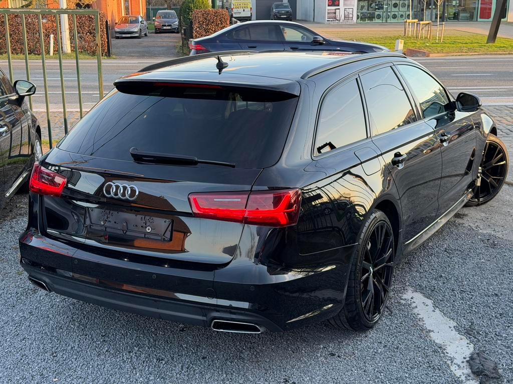 Audi A6 Avant 2.0 TDI 190pk – Panorama – Bose – Cruise, Auto's, Audi, Voorwielaandrijving, 4 cilinders, Zwart, Bedrijf