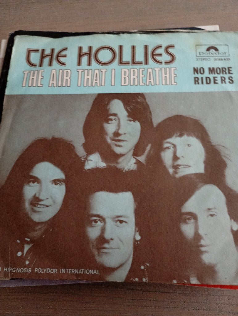 The Hollies - The air that i breathe, Cd's en Dvd's, Gebruikt, 7 inch, Pop, Fotohoes