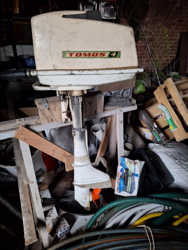 Buitenboord motor 2 takt, Ophalen