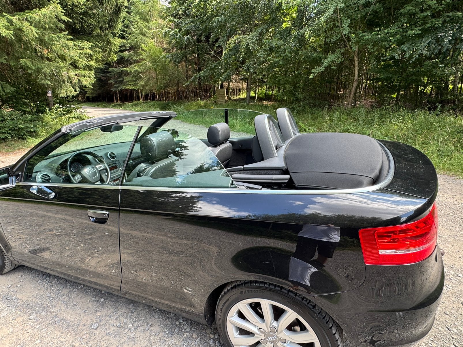 AUDI A3 CABRIOLET, Auto's, Voorwielaandrijving, Zwart, 4 cilinders, Cabriolet