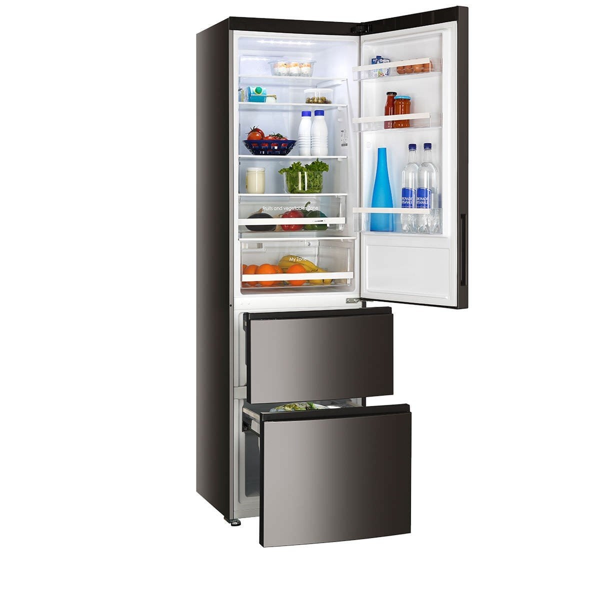 Frigo/ congélateur- Haier, Electroménager, 160 cm ou plus, Enlèvement, Utilisé, 200 litres ou plus
