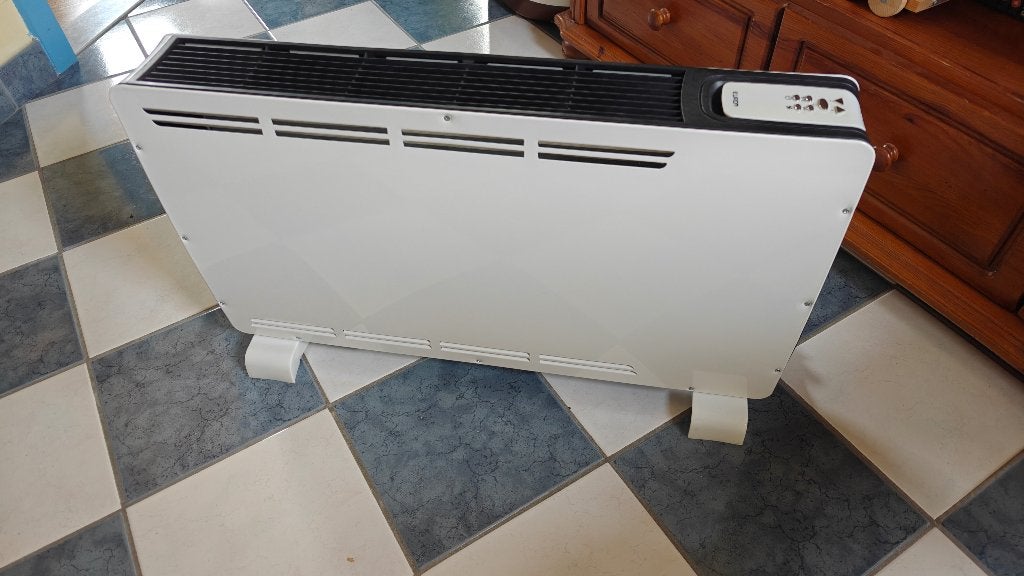 elektrische radiator Eurom Safe-t-convect 2200, Doe-het-zelf en Bouw, Ophalen, 30 tot 80 cm, Radiator, Zo goed als nieuw