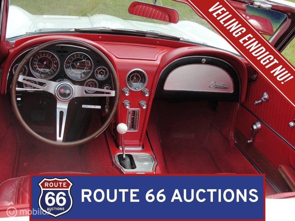 Chevrolet Corvette Sting Ray | 1964 | Route 66 Auctions, Autos, Achat, Entreprise, Chevrolet, Boîte manuelle