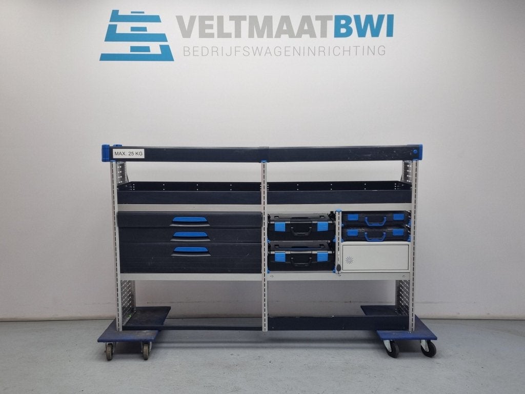 Sortimo bedrijfswagen inrichting bedrijfswageninrichting