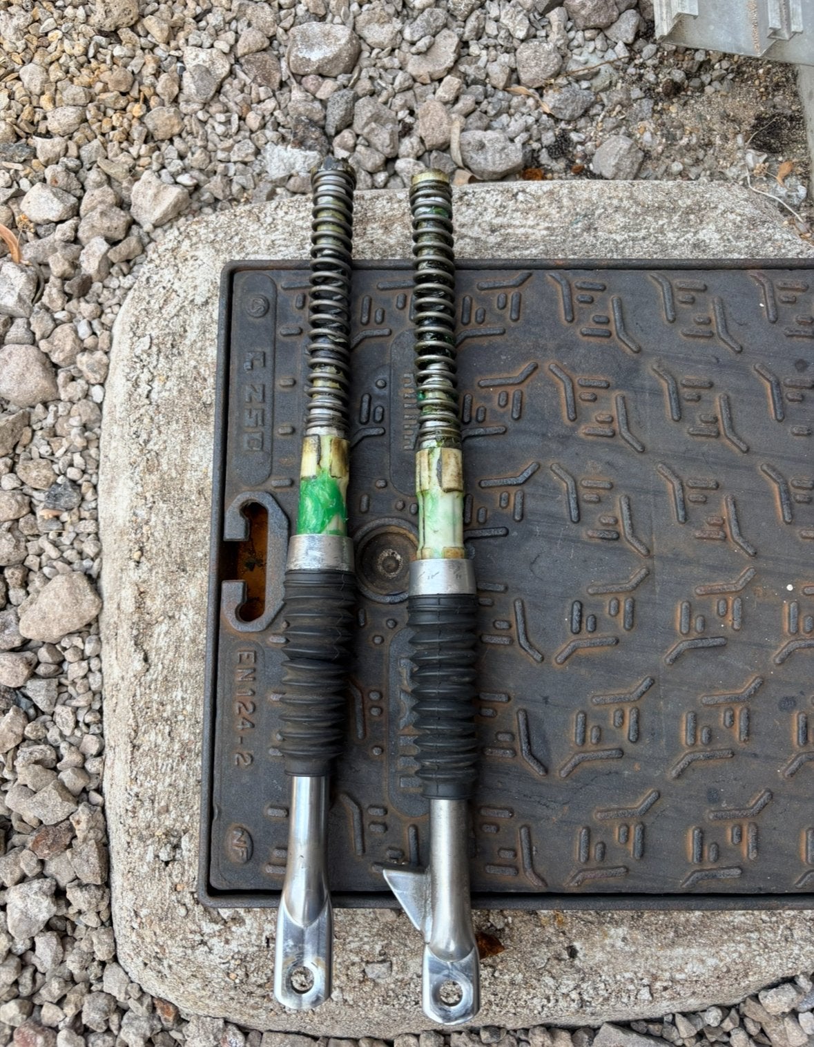 Honda z50a bâtons de fourche, Enlèvement ou Envoi, Utilisé