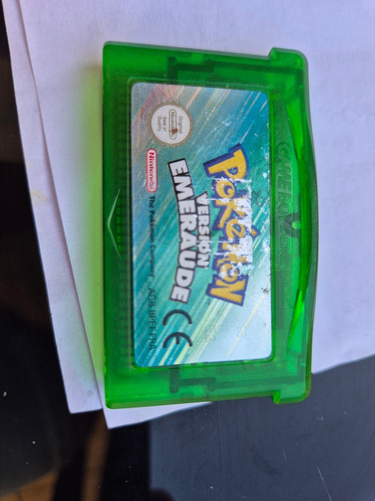 Autre cartouche pokemon version émeraude un peux plus abîmée, Consoles de jeu & Jeux vidéo, Enlèvement ou Envoi
