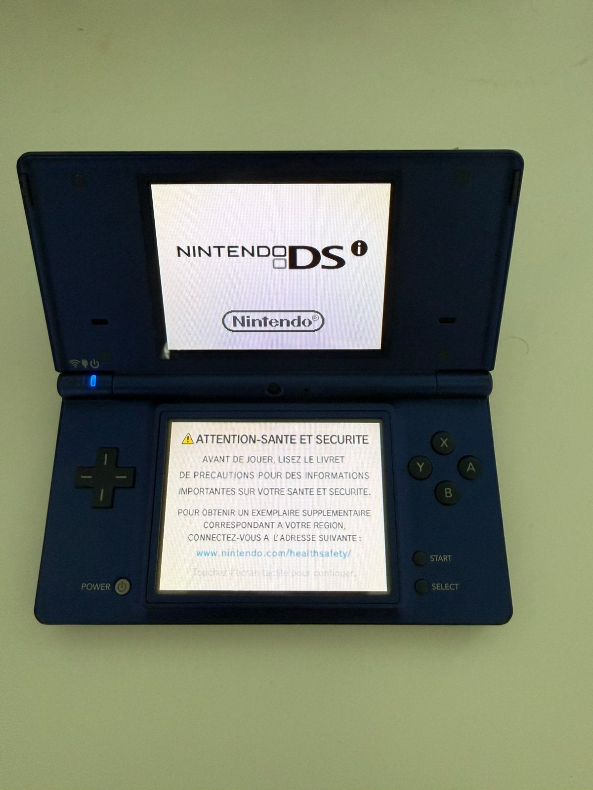 Nintendo ds bleu, Enlèvement, Comme neuf, Bleu