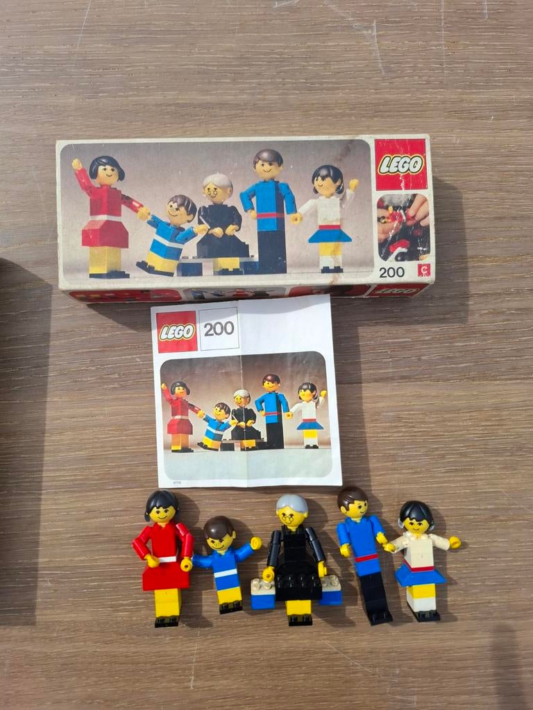 Oude legoset 200 (1974), Compleet, Gebruikt, Lego, Ophalen of Verzenden