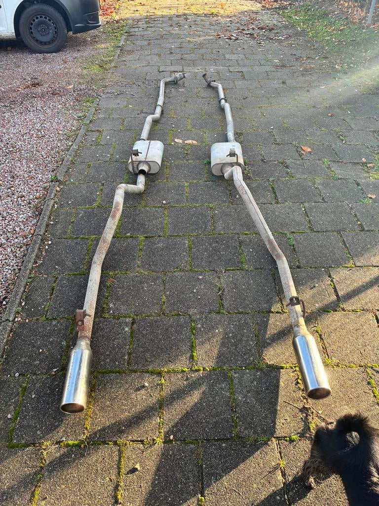 Dodge Ramcharger, D en W pick up uitlaatsysteem compleet, Auto-onderdelen, Ophalen