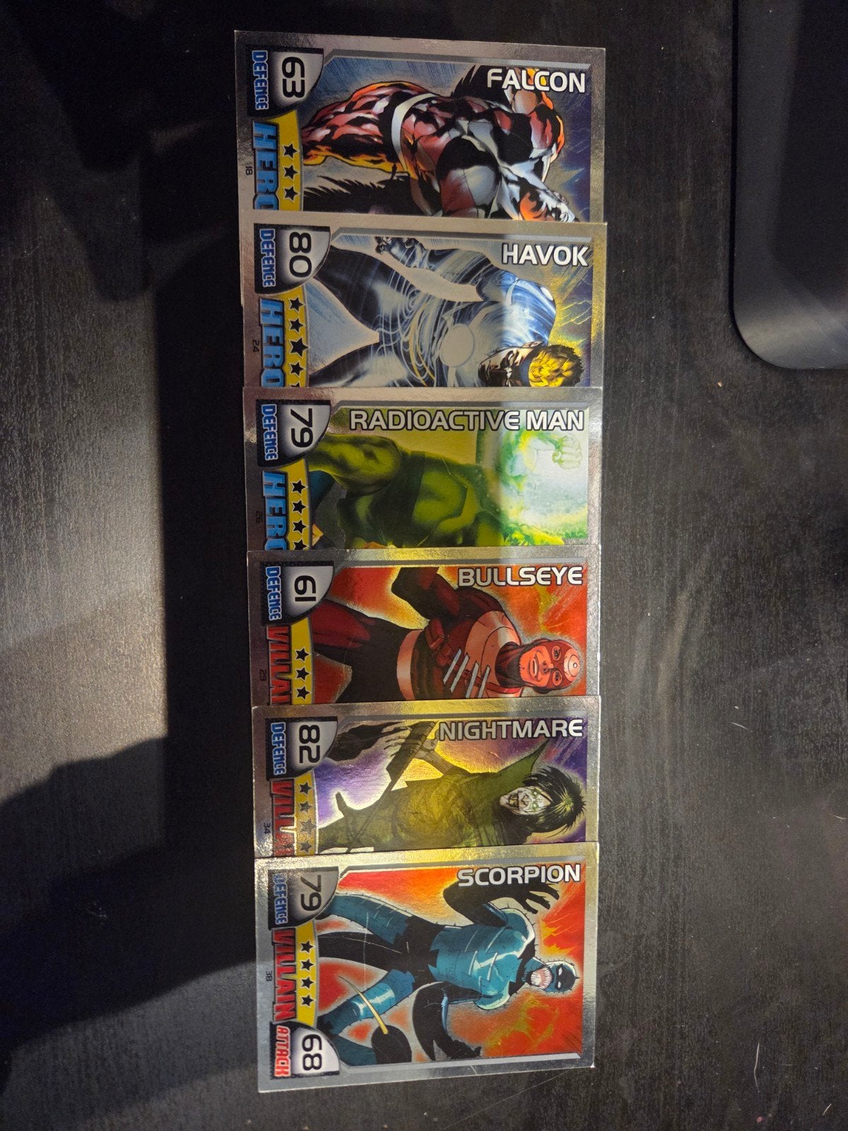 Topps hero attax marvel universe foil, Ophalen of Verzenden, Foil