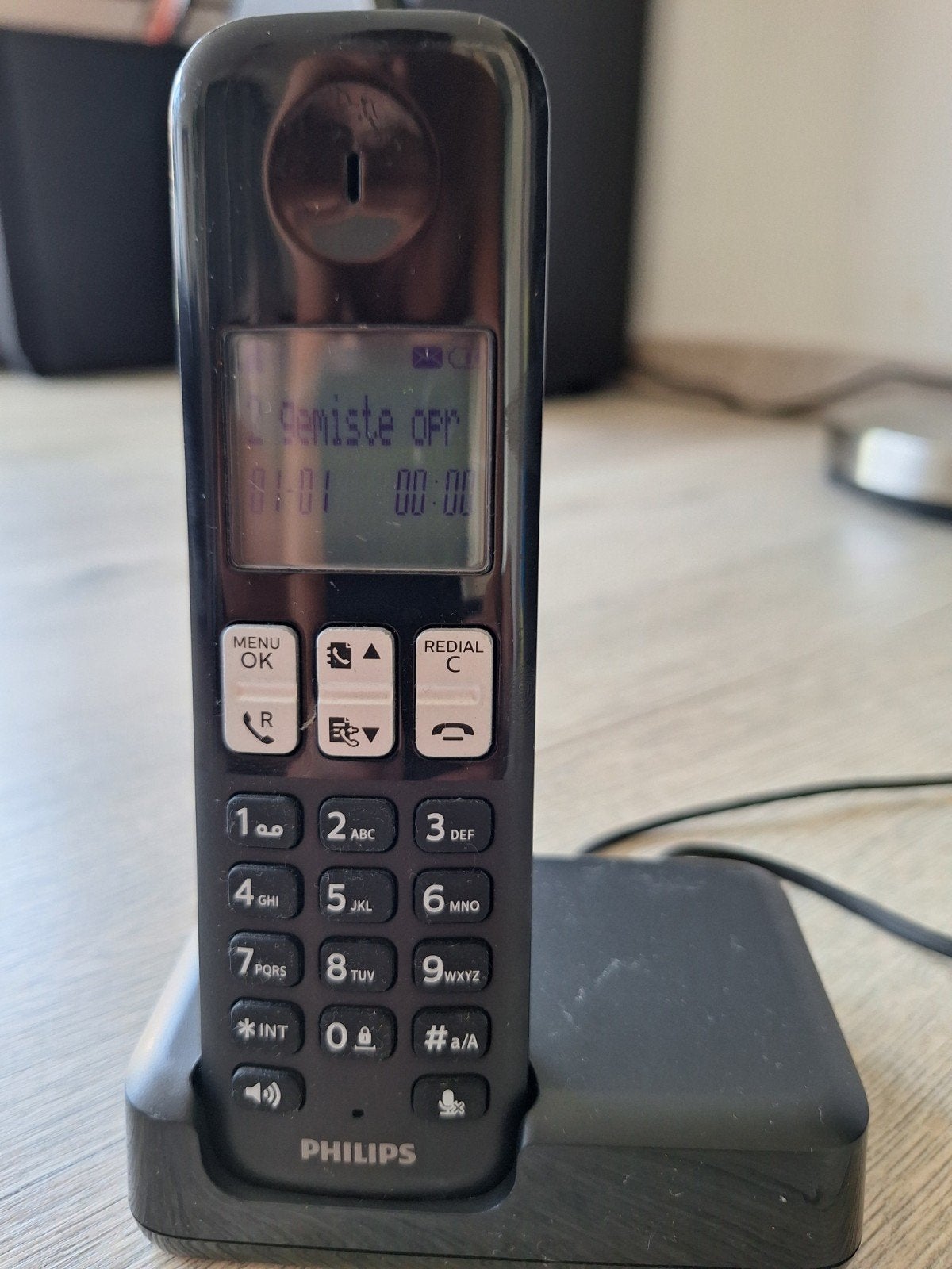 Ligne fixe sans fil Philips - en parfait état, Télécoms, Enlèvement, Comme neuf, 1 combiné