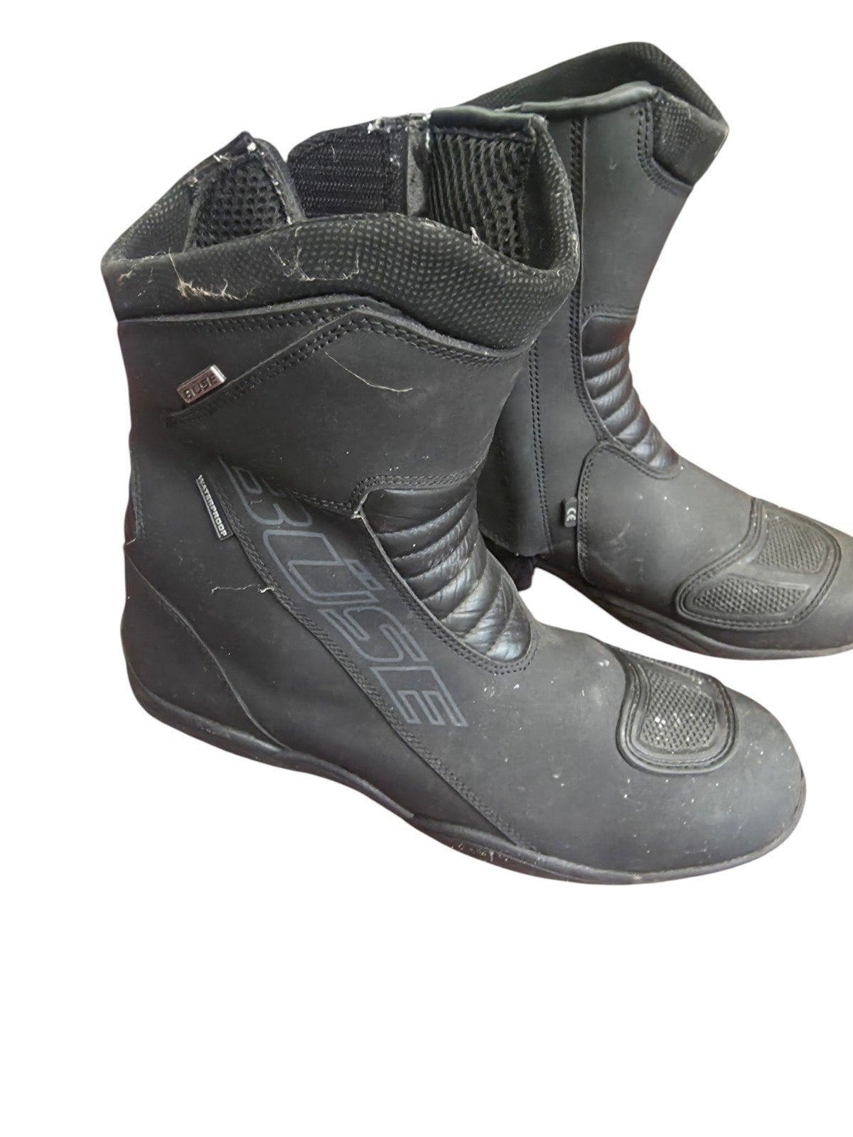 Bottes Moto BÜSE Waterproof Noir T44 (Très Bon État), Enlèvement ou Envoi, Bottes