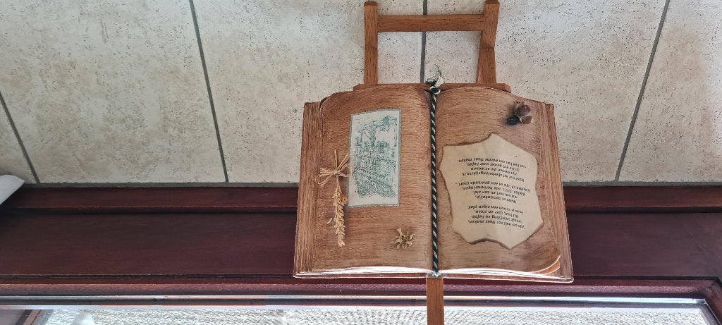 Decoratief houten boek, Antiek en Kunst, Ophalen