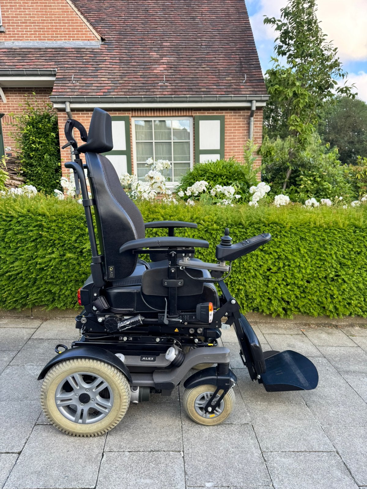 Electrische Rolstoel Alex Handicare You-Q invalide rolwagen, Ophalen of Verzenden, Inklapbaar, Zo goed als nieuw, Elektrische rolstoel
