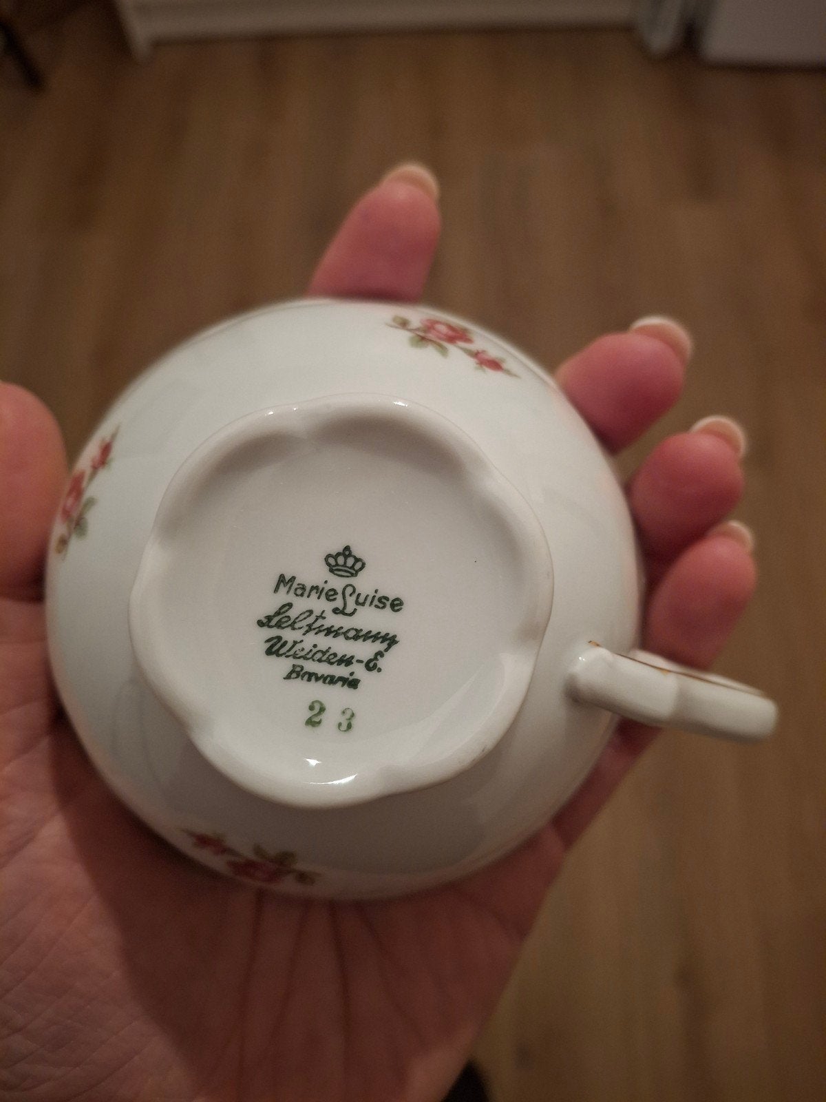 oma's servies, Enlèvement, Utilisé, Porcelaine, Service complet