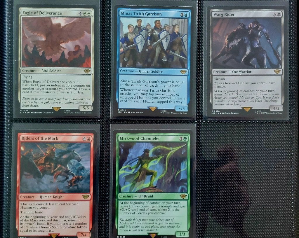 Magic The Gathering (MTG) LOTR Jumpstart Vol 2 5 Cards, Hobby en Vrije tijd, Verzamelkaartspellen | Magic the Gathering, Ophalen of Verzenden
