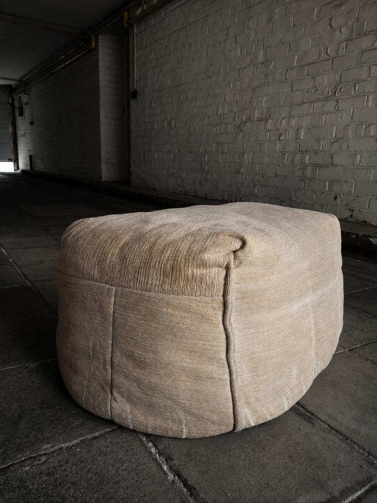 Vintage Ottoman/poef van Michel Ducaroy voor Ligne Roset, Ophalen, Gebruikt, Mid century moder