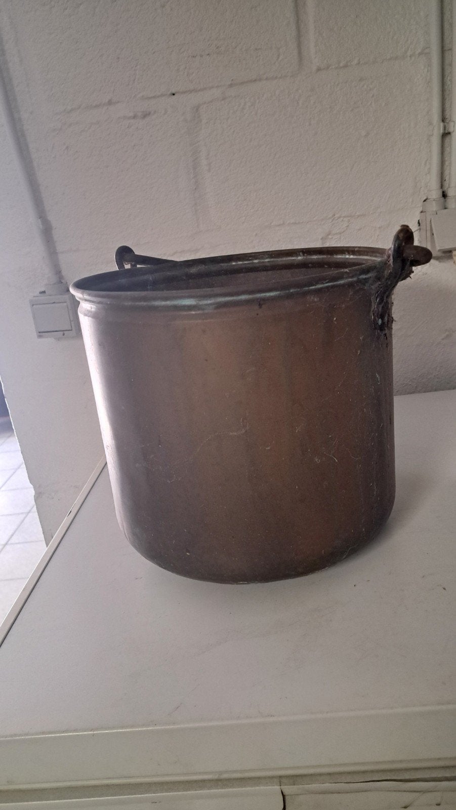 oude ketel, Ophalen