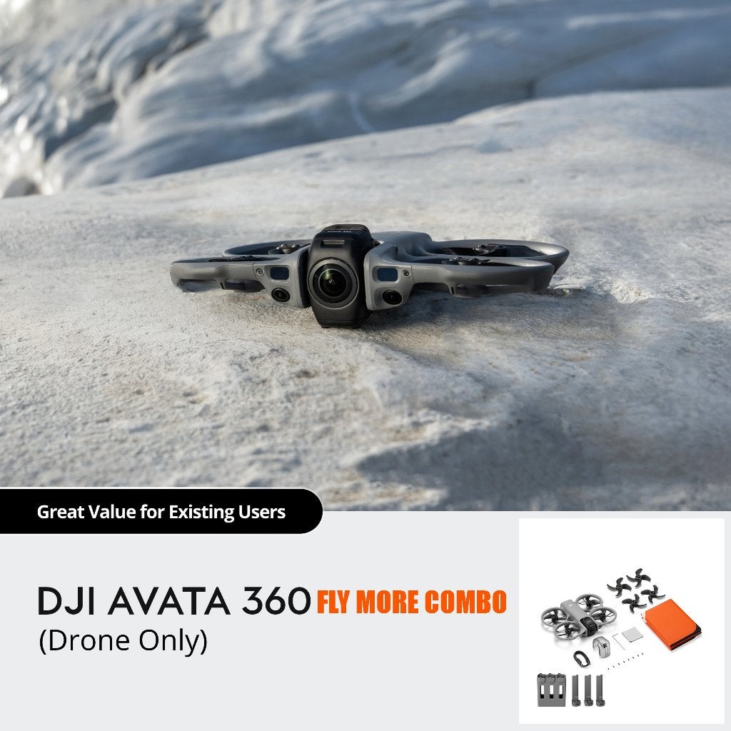 DJI AVATA 360 (DRONE ONLY) FLY MORE COMBO, Hobby en Vrije tijd, Modelbouw | Radiografisch | Helikopters en Quadcopters, Ophalen of Verzenden