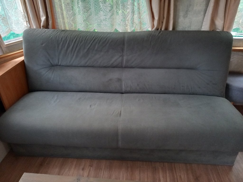 Divan clic-clac, Trois personnes, 100 à 125 cm, Comme neuf, Enlèvement
