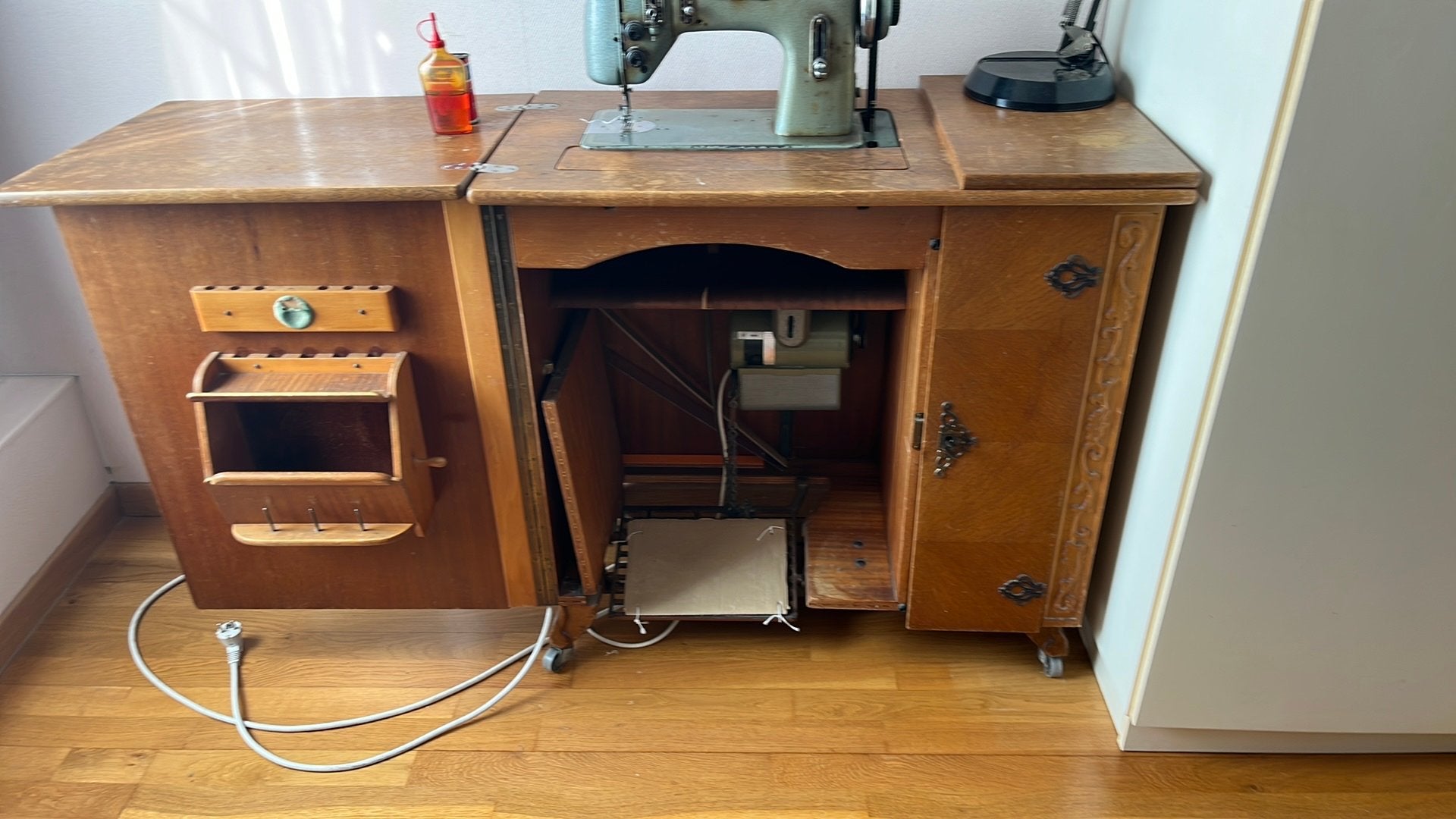 Authentieke naaimachine Naumann, Antiek en Kunst, Ophalen