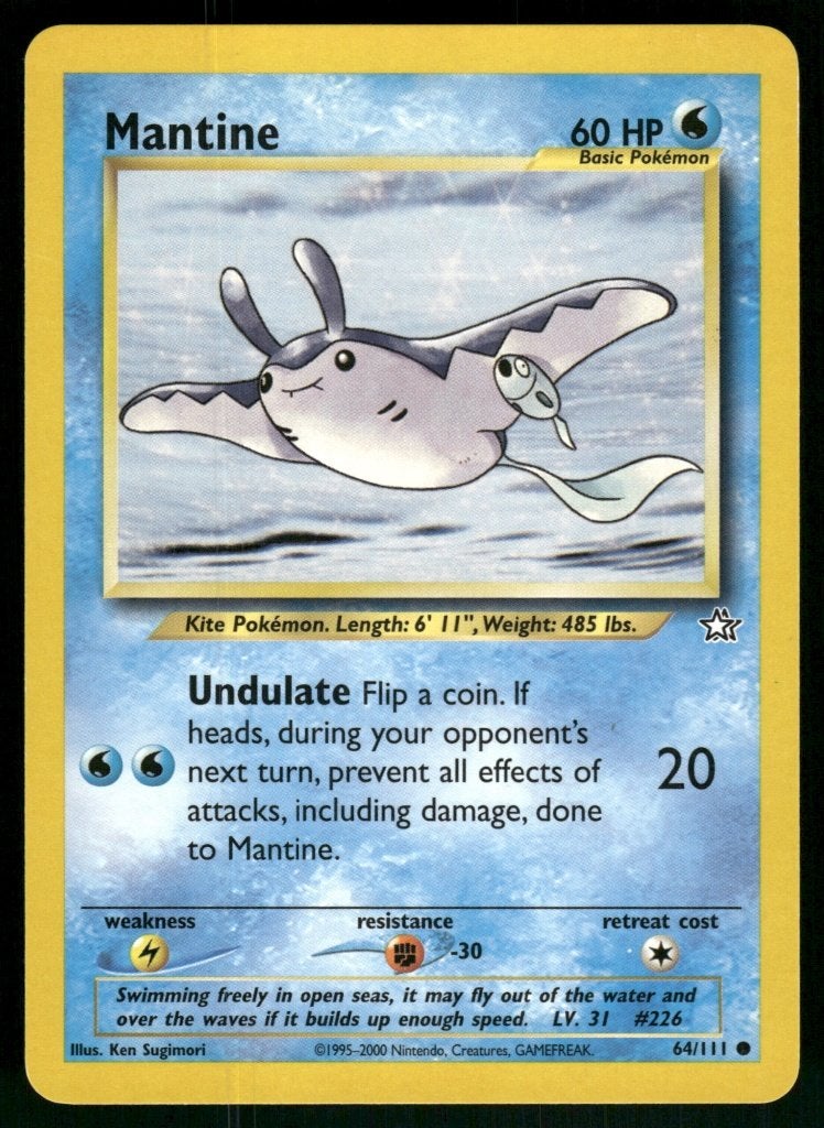 Mantine 64/111 - Neo Genesis (EX), Envoi, Utilisé