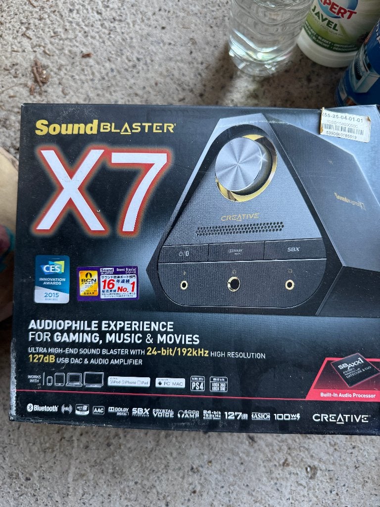 Creative Sound Blaster X7, Computers en Software, Ophalen, Zo goed als nieuw, Extern, Creative Labs