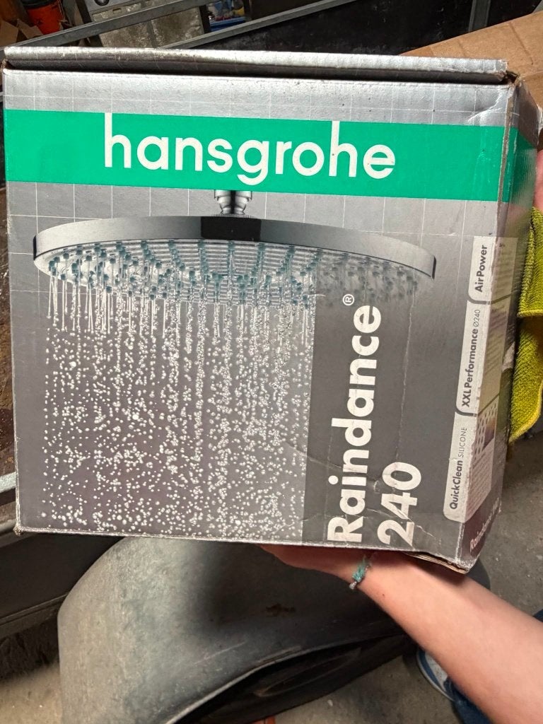 Tête de douche Hansgrohé Raindance, Enlèvement, Neuf, Chrome, Douche