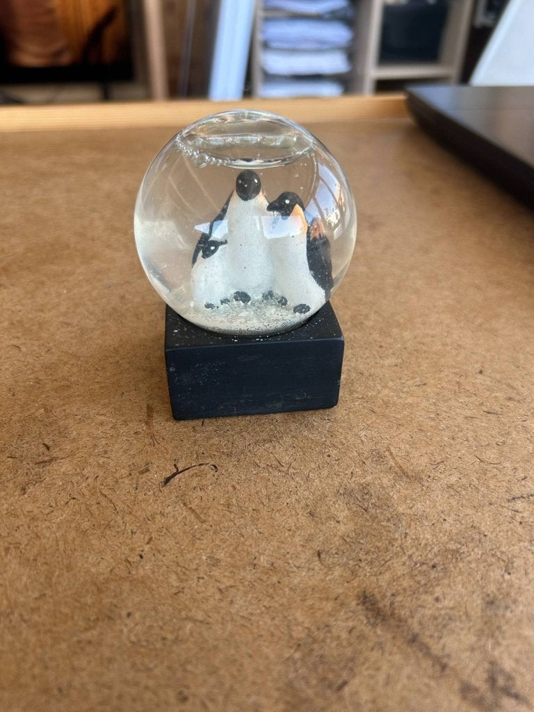Boule à neige Pinguin, Enlèvement, Utilisé