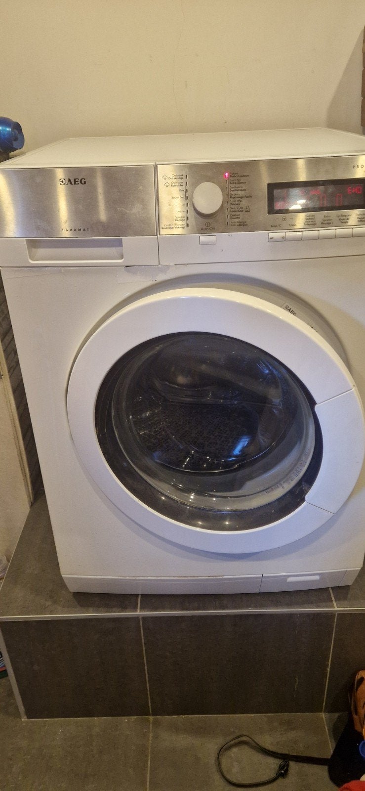 Wasmachine met foutcode EH0, Ophalen