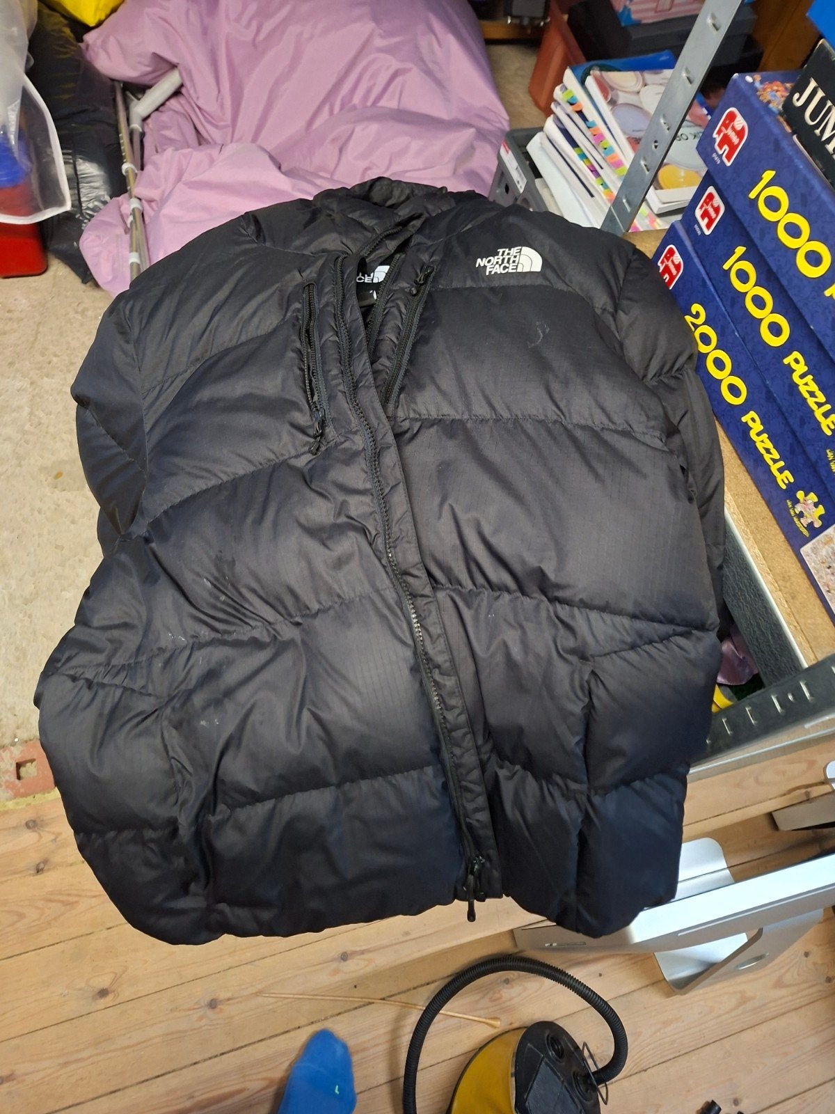 north face jas medium 1m80, Kleding | Heren, Ophalen, Maat 48/50 (M), Zwart, Zo goed als nieuw