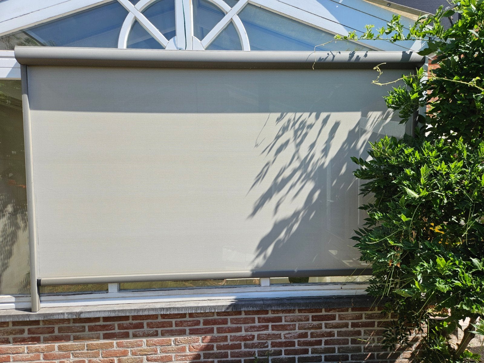 screen met Somfy motor, Tuin en Terras, Ophalen, Screen